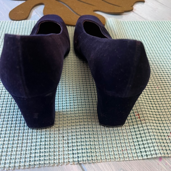 Karen Scott Blue Velvet pumps (narrow) - Picture 3 of 5